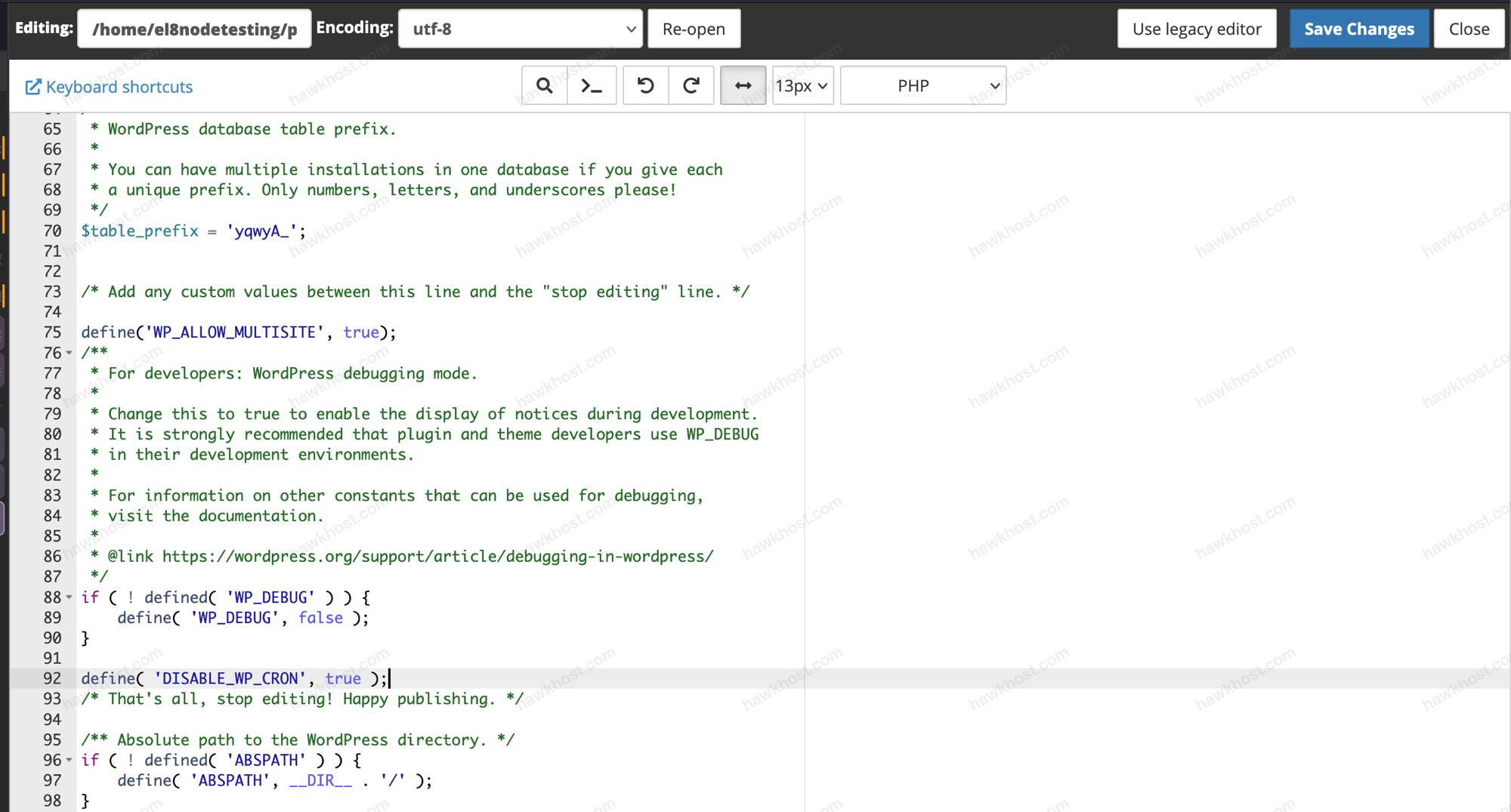 DISABLE_WP_CRON added to wp-config.php