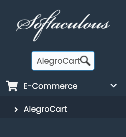 AlegroCart in Softaculous
