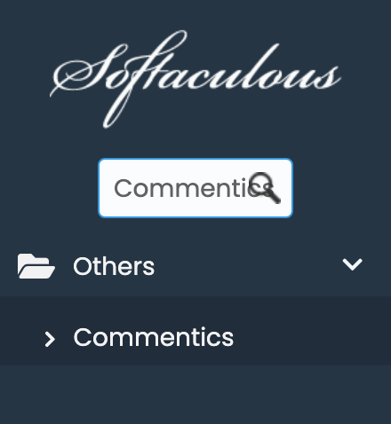 Commentics in Softaculous