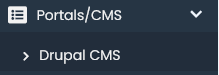 Drupal CMS in Softaculous