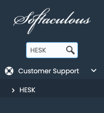 HESK in Softaculous