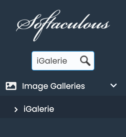 iGalerie in Softaculous