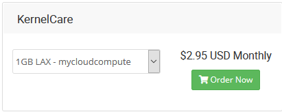 KernelCare Addon