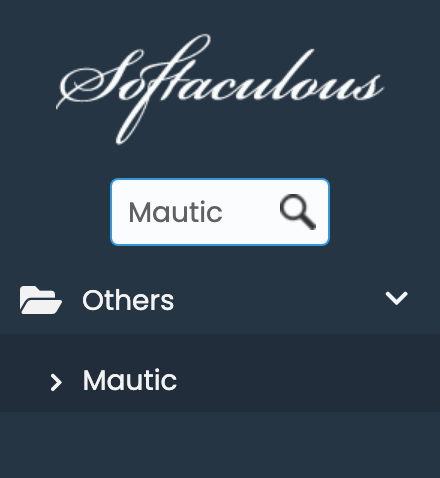 Mautic in Softaculous