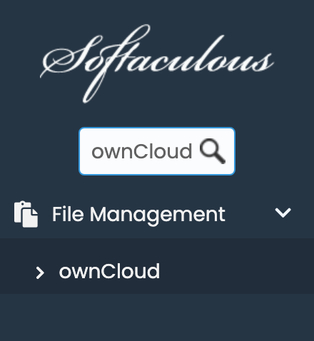 ownCloud in Softaculous