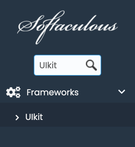 UIkit in Softaculous