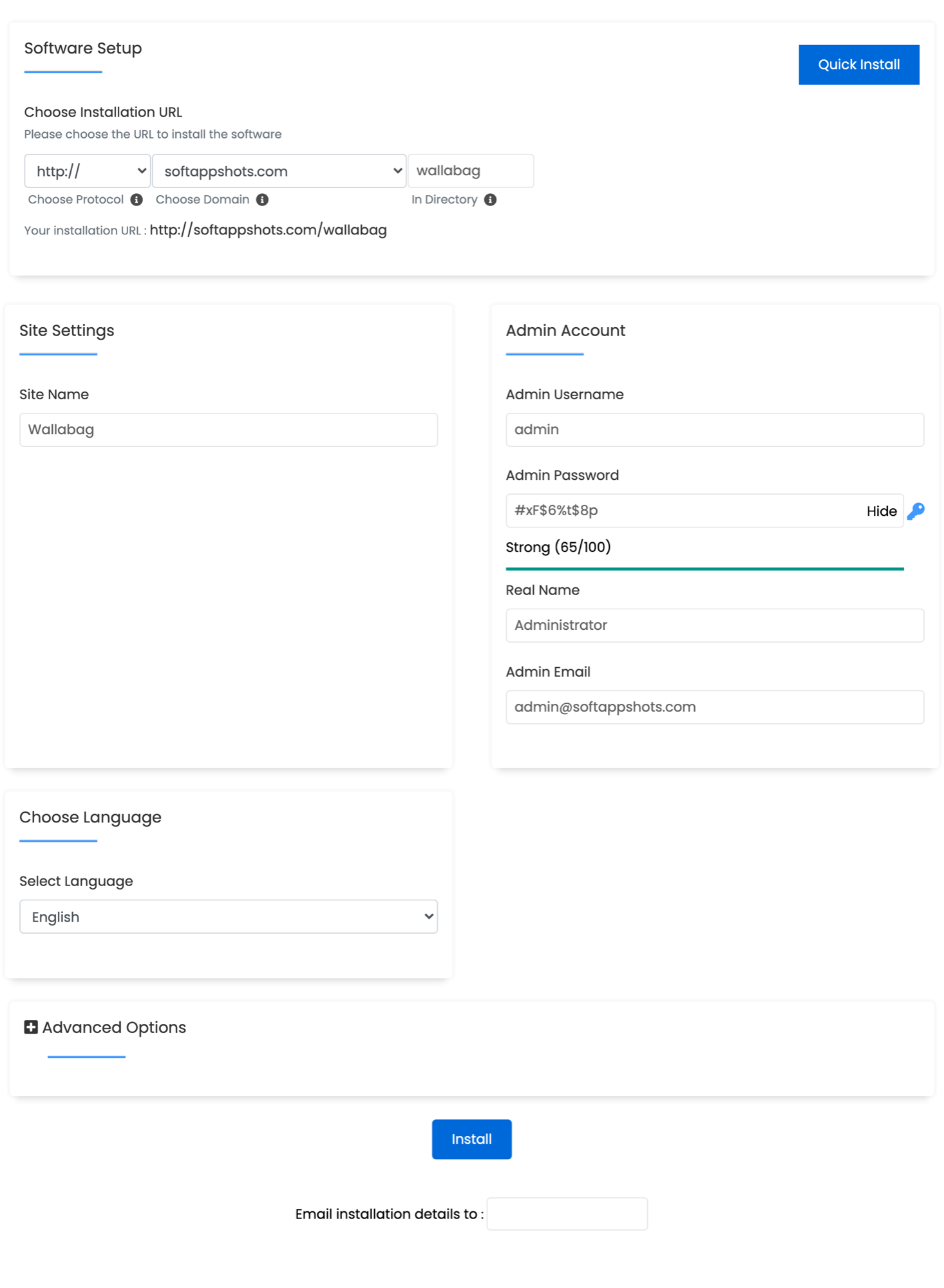 wallabag Install Options